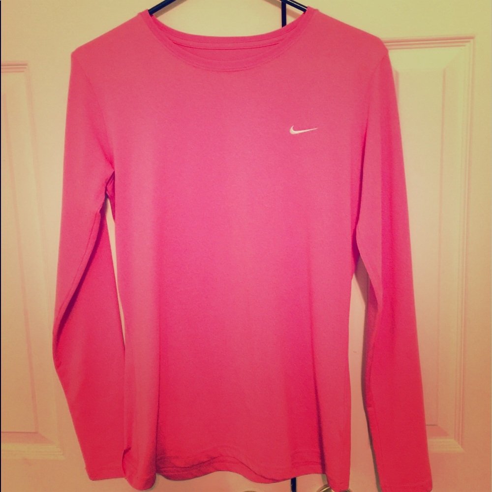 DRI-Fit long sleeve shirt Nike pink